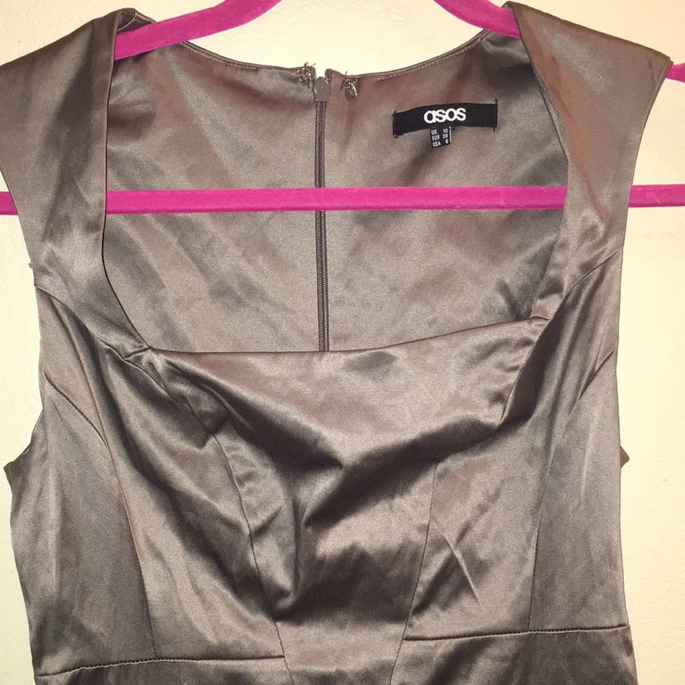 ASOS SATIN DRESS - Picture 2 of 6